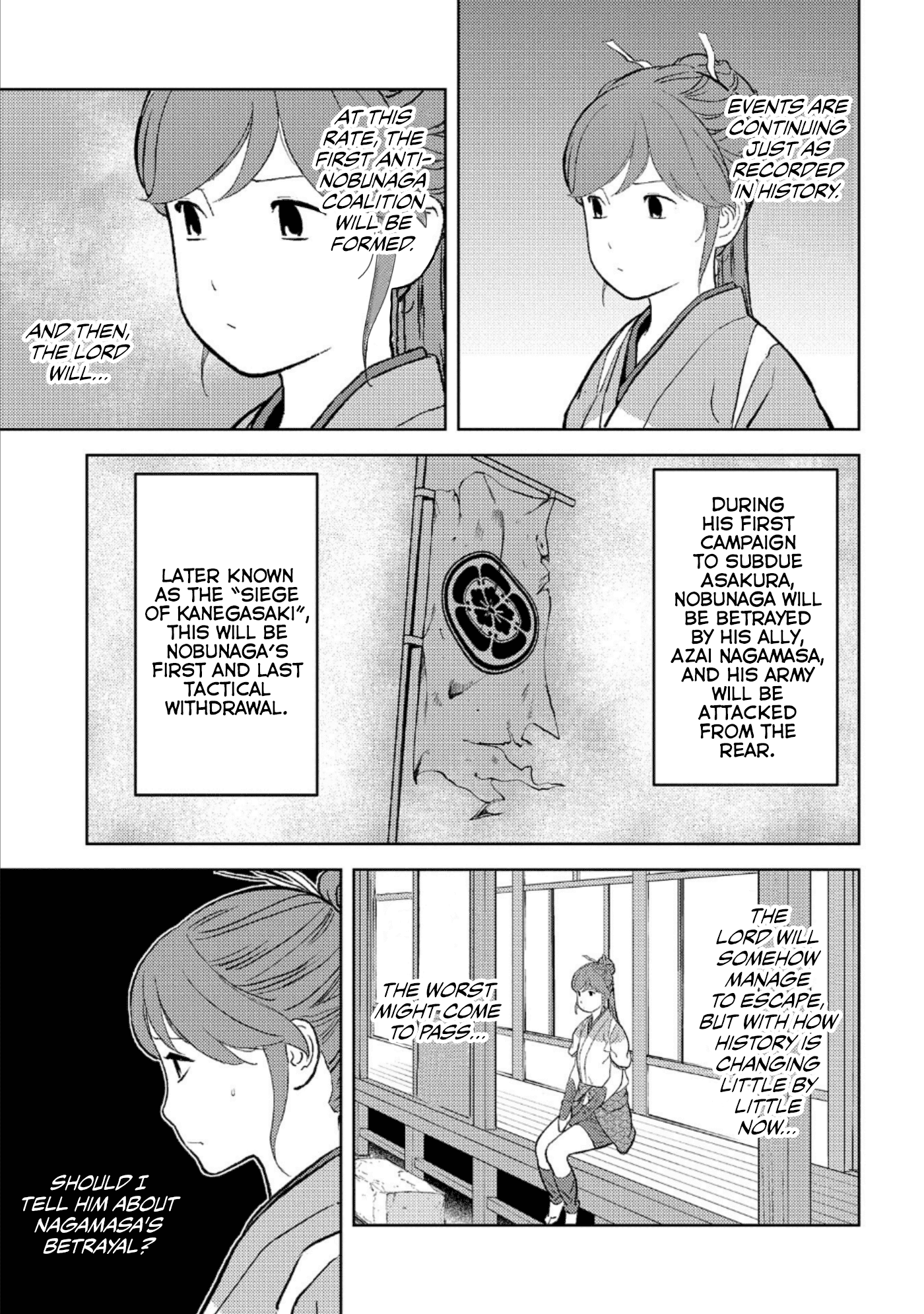 Sengoku Komachi Kuroutan: Noukou Giga Chapter 42 10